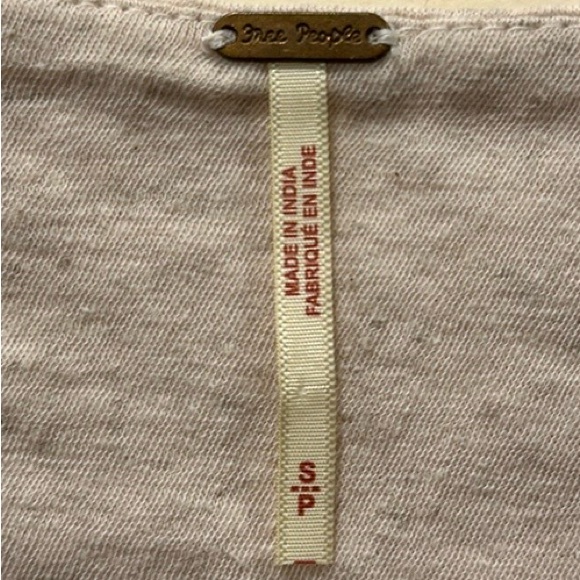 Free People Aria Embroidered‎ Top Size Small - Picture 6 of 8